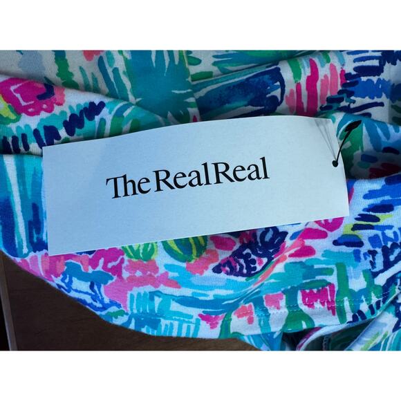 LILY PULITZER Pink Sailboat Print Shift Dress Size Small - Picture 7 of 8